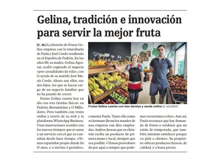 Salimos en la prensa